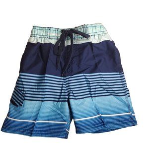 Kanu Surf Boys' Avalon Quick Dry UPF 50+ Beach Swim Trunk Echelon Navy 2T